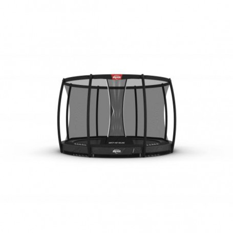 Trampoline BERG Champion 330 semi-enterré avec filet de protection Deluxe