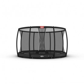 Trampoline BERG Champion 380 semi-enterré avec filet de protection Deluxe