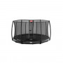 Trampoline BERG Elite 430 semi-enterré avec filet de protection Deluxe