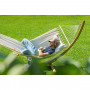 Florencia Latte bar hammock in organic cotton - singlesize