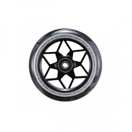 Wheel 110mm Diamond Black & White unit - Blunt