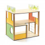 City House - Wooden Dollhouse (complete)