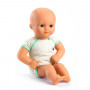 Baby Pistache - Poupon 32cm habillé - Pomea