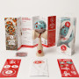 Kendama Record Plus Aqua Match Clear - Bloody Ocean