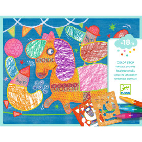 Balle Gonflable Poissons Fishes Ball Enfant Djeco