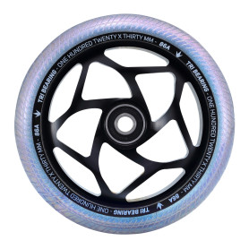 Roue tri bearing (triple roulement) 120mm black/galaxy