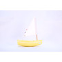 Bateau LE BACHI 17cm jaune - Tirot