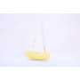 Bateau LE BACHI 17cm jaune - Tirot