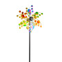 Metal Wind Spinner Confetti Rainbow - Double wheels Ø35cm/130cm