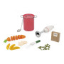 Vegetable set, stewpot and blender - soup set