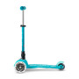 Mini Micro DELUXE Foldable - LED wheels - aqua - Scooter 2-5 years