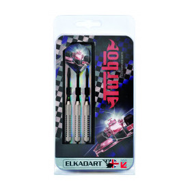 Lot de 3 Fléchettes Nickel Turbo pointe en acier 24g