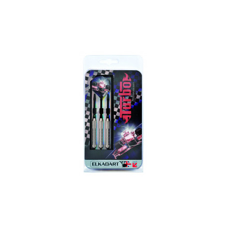 Lot de 3 Fléchettes Nickel Turbo pointe en acier 24g