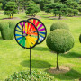 Eolienne Magic Wheel double Ø16cm/53cm