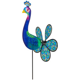 Peacock windgarden - Spin critter HQ