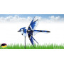 Eolienne décorative Oiseau Geai Bleu