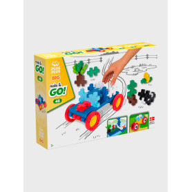 Make & GO!  Vehicles - 46 Big pieces - Plus Plus