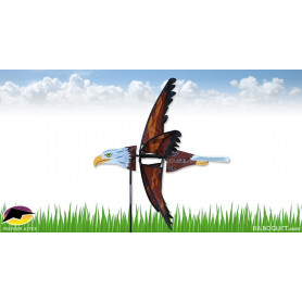 Eolienne de jardin Oiseau Aigle
