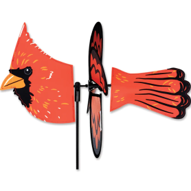 Oiseau Cardinal 45cm - petite eolienne de jardin
