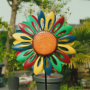 copy of Rainbow Flower Metal Double Wheel Wind Turbine 60cm/183cm