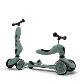 Trottinette 2en1 Highwaykick vert forest - 1-5 ans