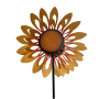Eolienne Métal Sunflower - Double roues 40cm/160cm - Colours in motion