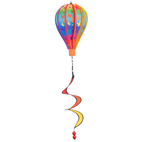 Ballon Satorn Papillons Ø17cm avec son Twister 35cm