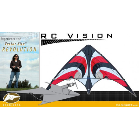 Vision Vector Kite 840 Series - Rouge Vortex