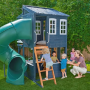 Extérieur Aire de jeu + maisonnette Cosy escape NAVY