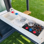 Extérieur Aire de jeu + maisonnette Cosy escape NAVY