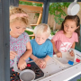 Extérieur Aire de jeu + maisonnette Cosy escape NAVY