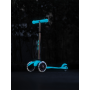 Mini Micro DELUXE GLOW Aqua - roues LED - Trottinette 2-5ans