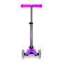 Mini Micro DELUXE GLOW Rose - Roues LED - Trottinette 2-5ans