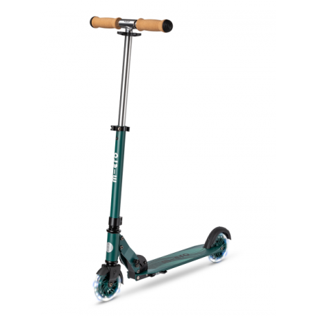 Trottinette Micro Sprite ECO vert - roues LED