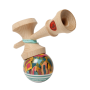 Kendama Record Plus Aqua -  Match clear -  Symbiosis