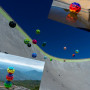 Moon Ball Gradient of rebound Ø63mm - Waboba