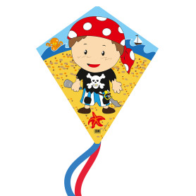 Eddy-S Pirate 50x56cm - Single line kite for children