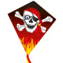 Dream Eddy Pirate et flammes - Cerf-volant enfant