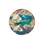 Wingman striped rainbow flying disc - Waboba