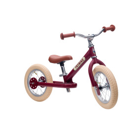 TRYBIKE Draisienne 2en1 acier rouge MAT