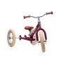 TRYBIKE Draisienne 2en1 acier rouge MAT