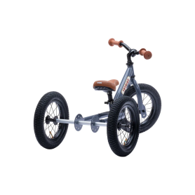 TRYBIKE Draisienne 2en1 acier anthracyte MAT