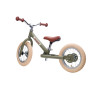 TRYBIKE Draisienne 2en1 acier vert MAT