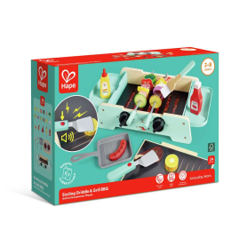 Barbecue and plancha set
