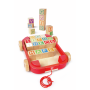 Pull cart with alphabet stacking blocks