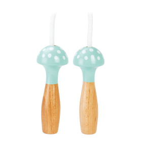 Outdoor Green skipping rope with polka dots - Vilac
