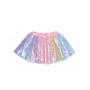 Multicolored sequin skirt - size 4-6ans