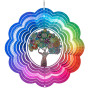 Suspension acier inoxydable Hippie Arbre - Colours In Motion