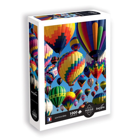 1000 pieces puzzle - Hot-air balloons