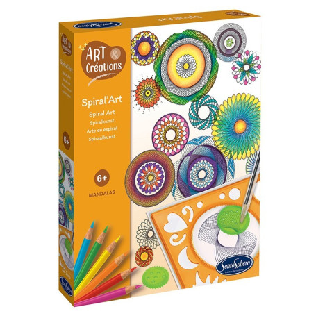 Spiral'Art - Create hypnotic, colourful designs!